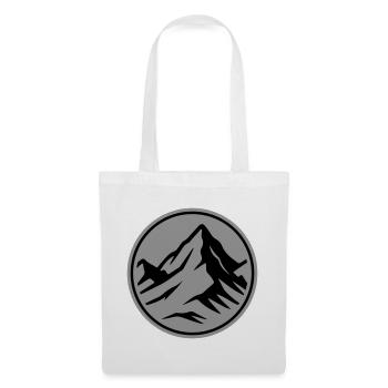 Mountain icon summit - Tote Bag - white - Front