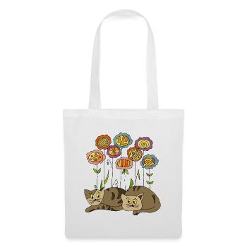 Cats - Tote Bag - white - Front