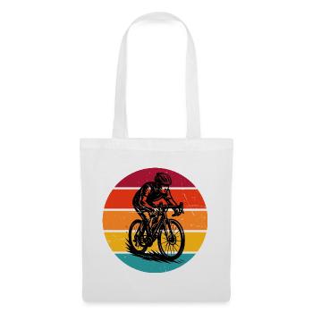 Roadbike artwork for your outfit - Tote Bag - white - Front