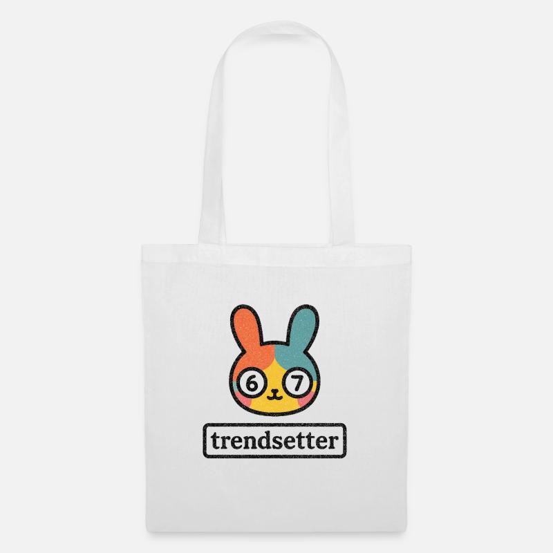 Bunny 67: Trendsetter - Tote Bag - white