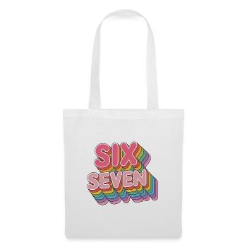  Six Seven 67 - Funny Gen Alpha Memes - Tote Bag - white - Front