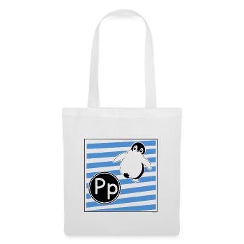 P for Penguin - Tote Bag - white - Front