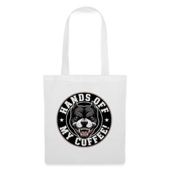 Hände weg von meinem Kaffee - Stoffbeutel - Weiß - Vorne