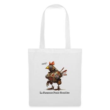 THE FAMOUS RUSTY HEN! - Tote Bag - white - Front