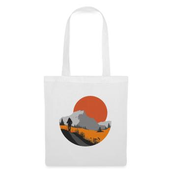 Mountain hike, hiker gift idea - Tote Bag - white - Front