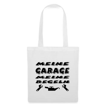 Garage - Sac en tissu - blanc - Devant