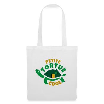Cool Little Turtle - Tote Bag - white - Front