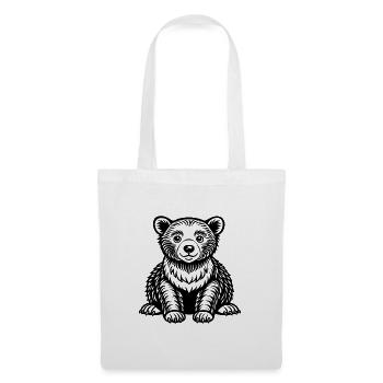 Baby Bear - Tote Bag - white - Front