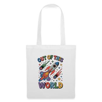Out Of This World - Stoffbeutel - Weiß - Vorne