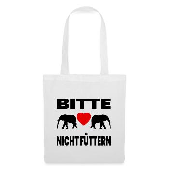 Elephants - Tote Bag - white - Front