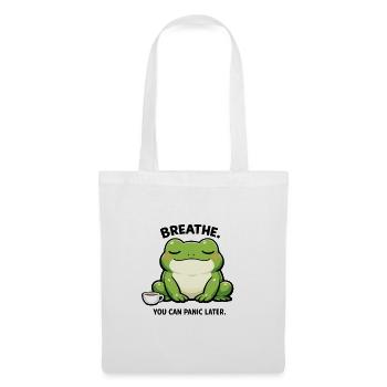 Coffee Frog of Tranquility - Tote Bag - white - Front