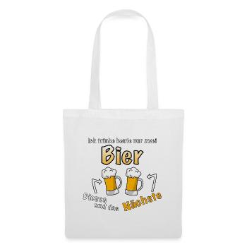 Another beer, please - Tote Bag - white - Front