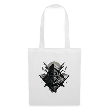 Desert Veiled Skeleton - Tote Bag - white - Front
