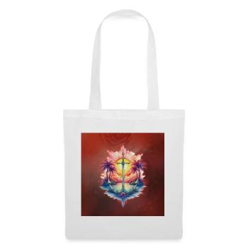 Solar Anchor in Tropical Paradise - Tote Bag - white - Front