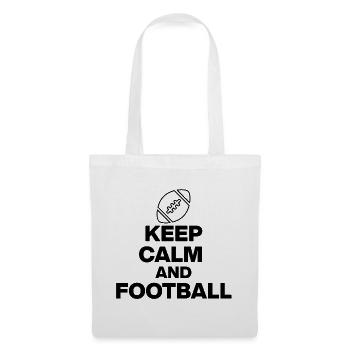 KEEP CALM AND FOOTBALL! THE DESIGN OF THE USA EVENT - Tote Bag - white - Front