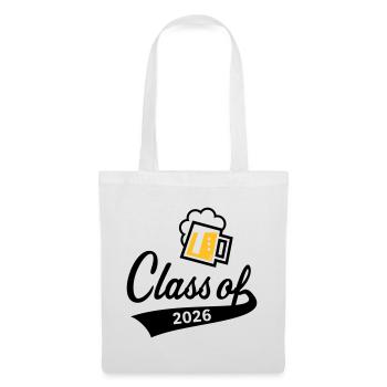 Promotion 2026 (Promotion diplômée / Bière / 2C POS) - Sac en tissu - blanc - Devant