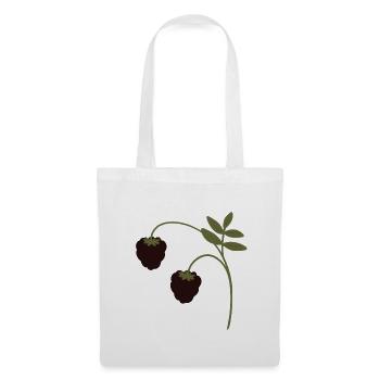 Brombeeren - Stoffbeutel - Weiß - Vorne
