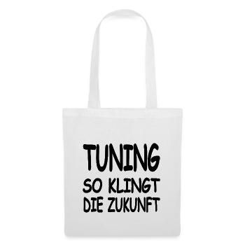tuning - Tote Bag - white - Front