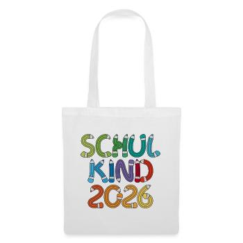School Child 2026 School Enrollment Back to School - Tote Bag - white - Front