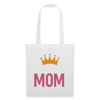 Queen Mom - Stoffbeutel - Weiß - Vorne