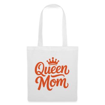 Queen Mom - Stoffbeutel - Weiß - Vorne