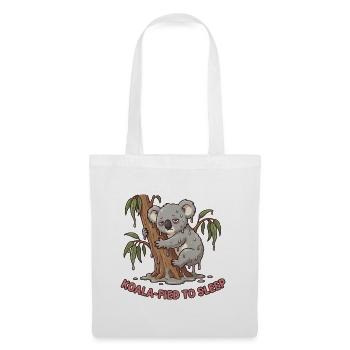 Koala-fied To Sleep Kawaii Koala - Tote Bag - white - Front