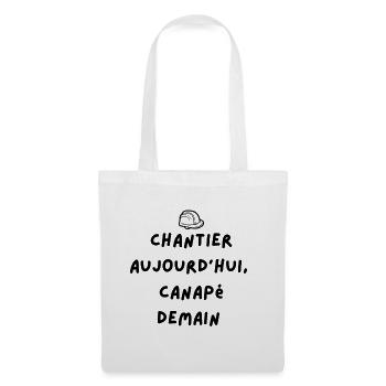 Site phrase - Tote Bag - white - Front