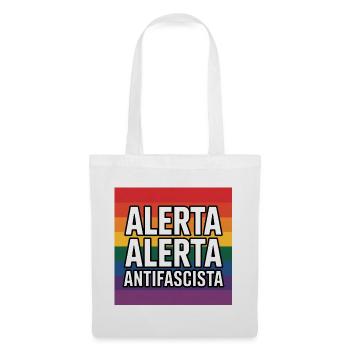 Alerta Alerta Antifascista - Antifa Tee - Sac en tissu - blanc - Devant