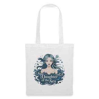Fille de la Mer - Sac en tissu - blanc - Devant