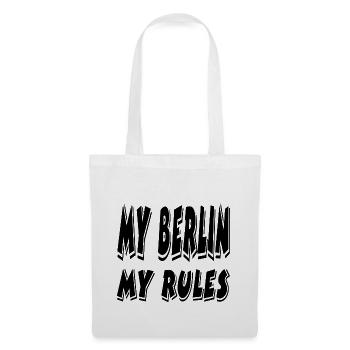 Berlin - Stoffbeutel - Weiß - Vorne