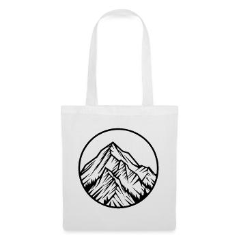 Mountains Mountains Alps - Tote Bag - white - Front