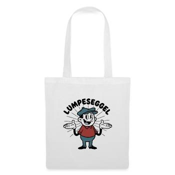 Lumpeseggel - proverbe bade dialecte du fou - Sac en tissu - blanc - Devant