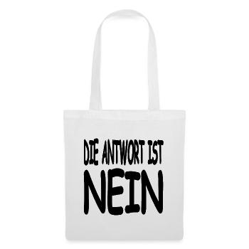 Non - Sac en tissu - blanc - Devant