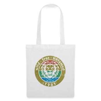 45. Geburtstag Wild, free & untamed since 03/1981 - Tote Bag - white - Front