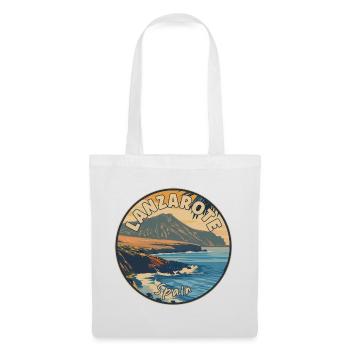 Explore Lanzarote In Spain Vintage Canary Islands - Tote Bag - white - Front