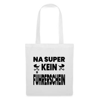 Führerschein - Stoffbeutel - Weiß - Vorne