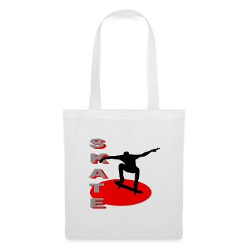 Skate - Tote Bag - white - Front