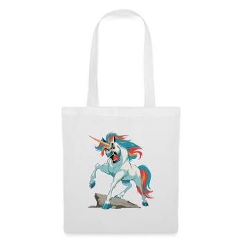 Angrycorn - Sac en tissu - blanc - Devant