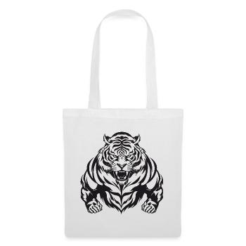 Gymnase Tiger - Sac en tissu - blanc - Devant