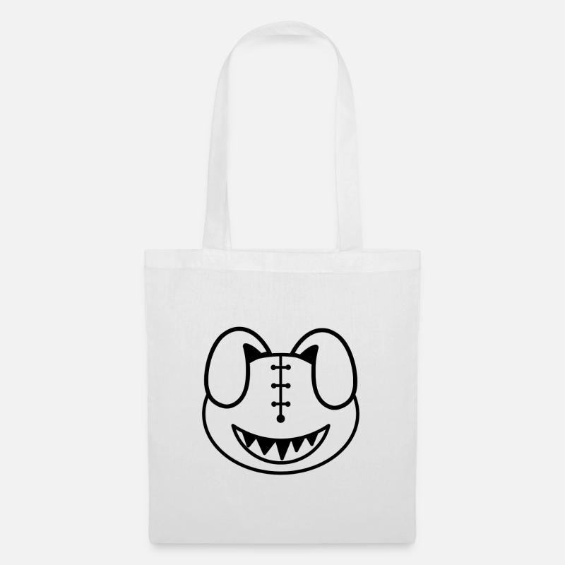 Plush: Silly (Head) - Tote Bag - white
