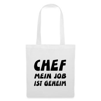 patron - Sac en tissu - blanc - Devant