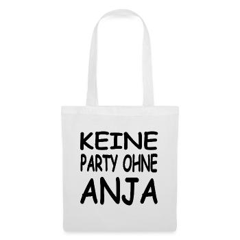 Anja - Stoffbeutel - Weiß - Vorne