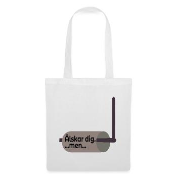 Toilet Paper Holder Relation - Tote Bag - white - Front