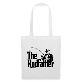 The Rodfather Funny Fishing Parody - Tote Bag - white - Front