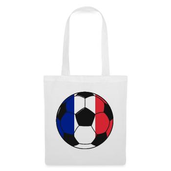 Football_team_France - Sac en tissu - blanc - Devant