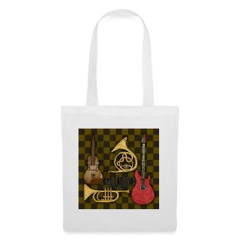 Musical instruments - Tote Bag - white - Front
