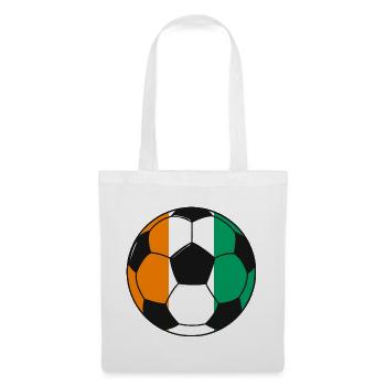 Football_team_Côte_d Elfenbeinküste - Stoffbeutel - Weiß - Vorne