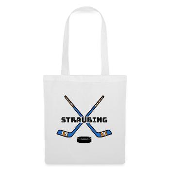 Eishockey Straubing - Stoffbeutel - Weiß - Vorne