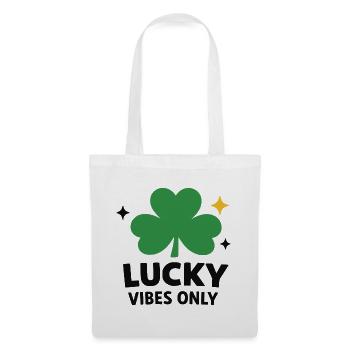Lucky Vibes Only - Tote Bag - white - Front