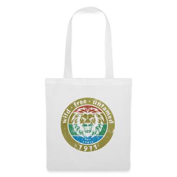 Sauvages, libres et indomptés depuis 04/1971 - Sac en tissu - blanc - Devant